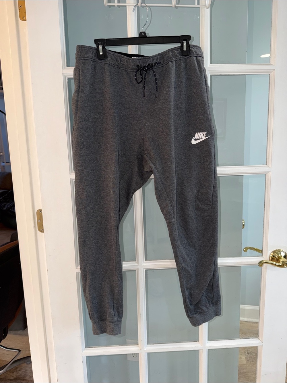 Nike Men's Sportswear Tech Fleece Jogger Sweatpants Size L Gray